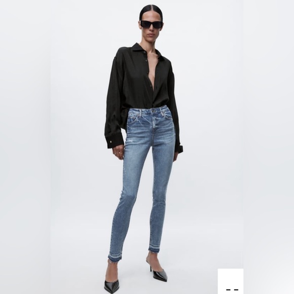 Zara Denim - ZW MID-RISE SKINNY JEANS